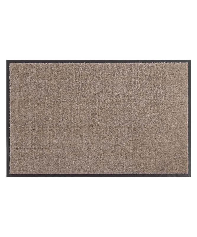 Hanse Home Soft & Clean Doormat for Indoor and Outdoor Use, 100 x 180 cm, Door Mat, Dirt Trapper Mat, Washable & Weatherproof, Non-Slip for Entrance Area and Outdoor Use, Taupe