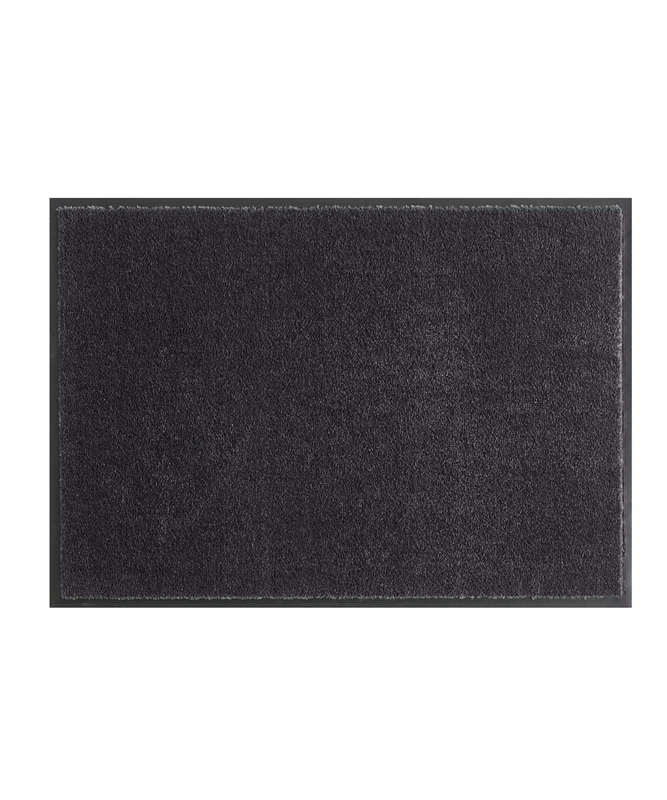HANSE Home Washable Dirt Trapper Mat Soft & Clean 100 x 180 cm Black