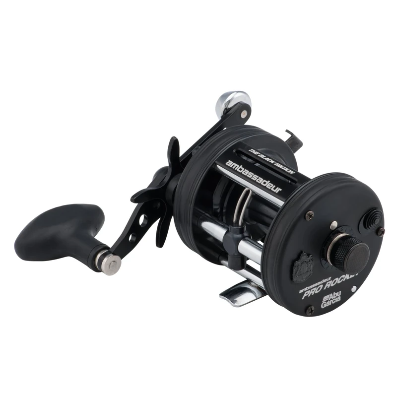 Abu Garcia Unisex Pro Rocket 6500BE Reel, Black, One Size