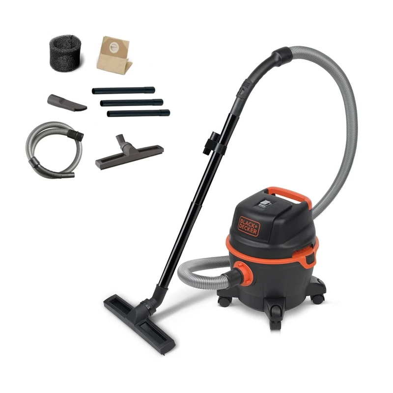 Black and Decker Aspiradora con depósito 15 litros 1200W 15 L