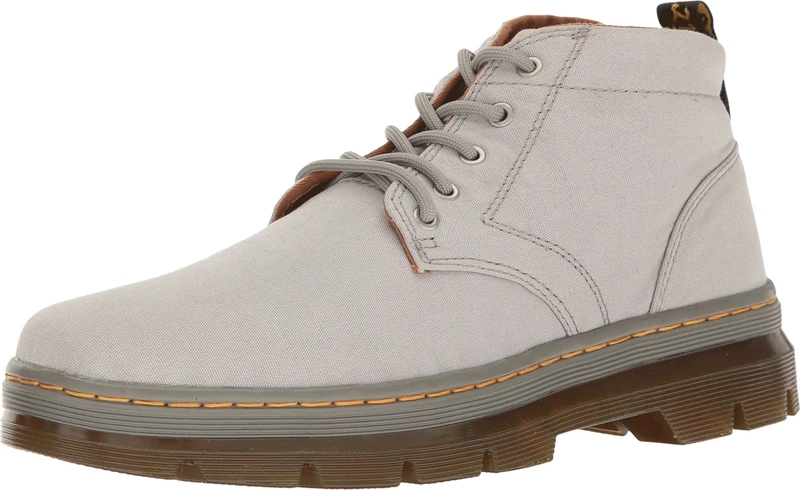 Dr. Martens Unisex Adults’ Bonny Ankle Boots, Grey (Mid Grey Canvas), 3 UK