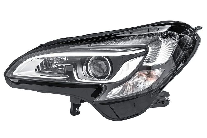 HELLA 1EF 011 830-091 LED/Bi-Xenon-Headlight - for right-hand traffic - Left Front