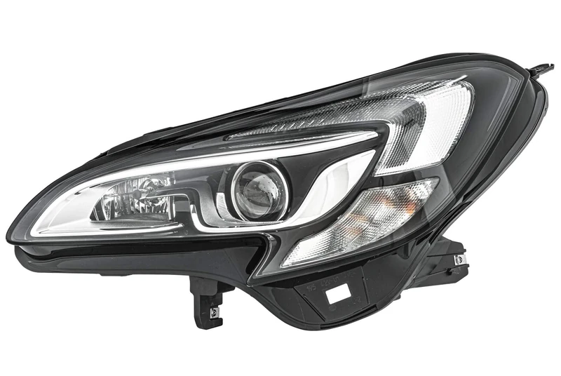 HELLA 1LF 011 830-111 Bi-Xenon/LED-Headlight - for left-hand traffic - Left Front