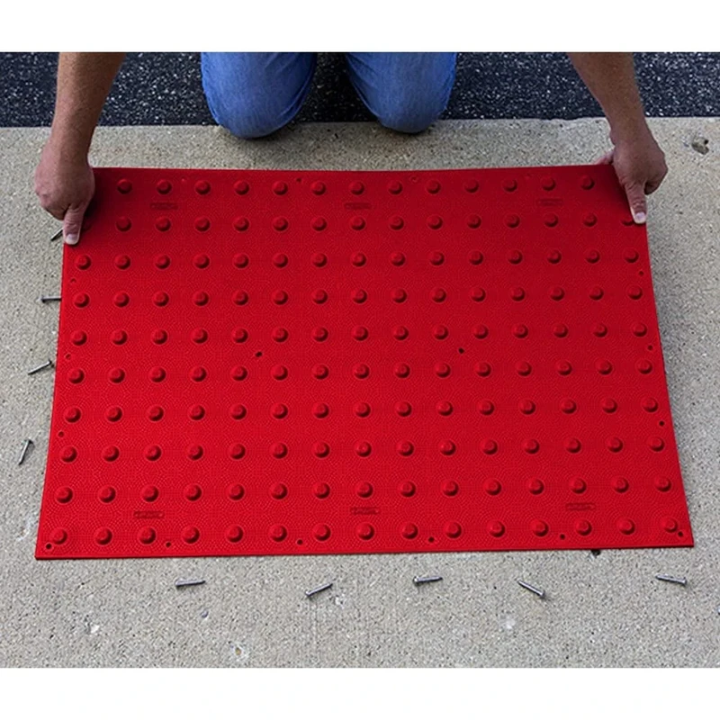 Bon 34-193 ADA Pad Wet-Set 2 Foot X 4 Foot Safety Red
