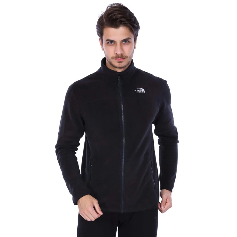 The North Face Men Men's 100 Glacier Jacket - TNF Black, S - Image 1