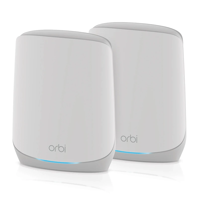 NETGEAR Orbi Tri-Band WiFi 6 Mesh Network System (RBK762S) – Router + 1 Satellite Extender, Security Features, Up to 5.4 Gbps, Covers up to 4,000 sq. ft. 75 Devices, Free Armor Security