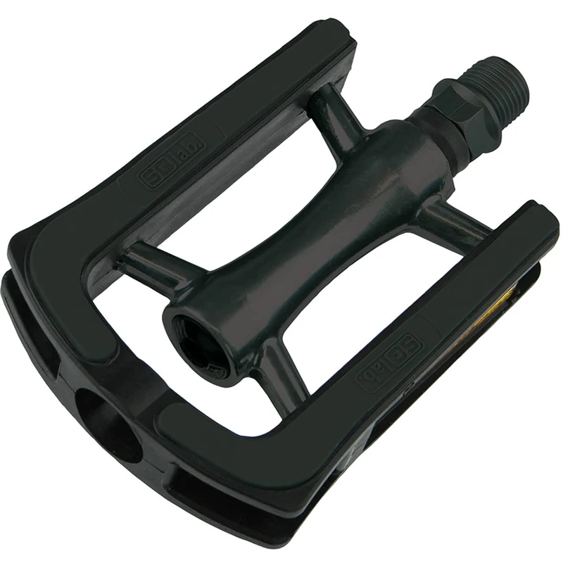 SQlab Unisex Adult 521 Bicycle Pedals, Black, XL 15 mm EU