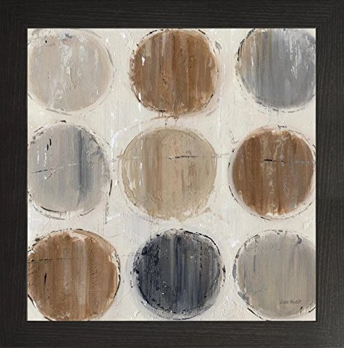 Frame Company Watson Range Abstract Balance VIII by Lisa Audit, Photo Frame - 60 x 60 cm, Black