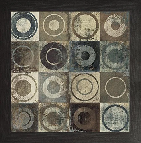 Frame Company Watson Range Modern Geometric Neutral I by Michael Mullan, Photo Frame - 60 x 60 cm, Black