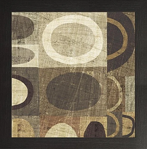 Frame Company Watson Range Modern Geometric Neutral II by Michael Mullan, Photo Frame - 60 x 60 cm, Black