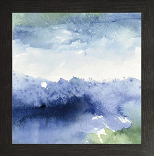 Frame Company Watson Range Midnight at the Lake II by Mike Schick, Photo Frame - 60 x 60 cm, Black