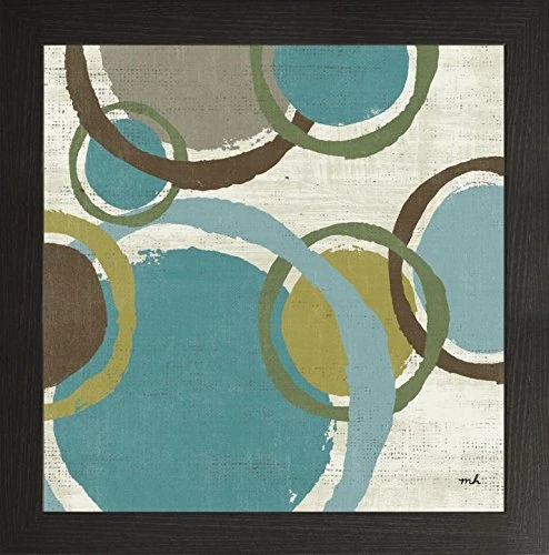 Frame Company Watson Range Vintage Bubbles II by Moira Hershey, Photo Frame - 60 x 60 cm, Black