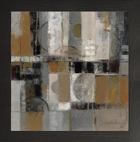 Frame Company Watson Range Circles and Squares by Silvia Vassileva, Photo Frame - 60 x 60 cm, Black