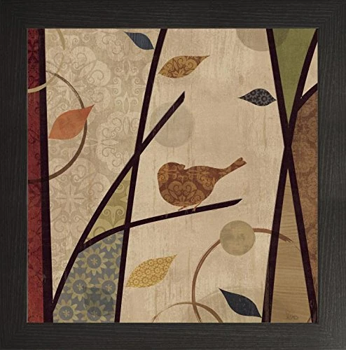 Frame Company Watson Range Pieces of Nature I Spice by Veronique Charron, Photo Frame - 60 x 60 cm, Black