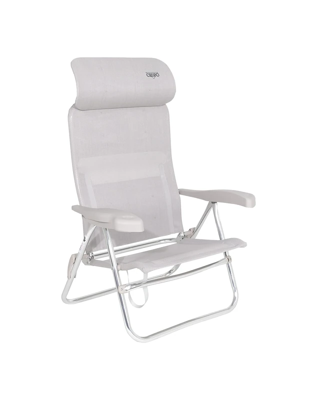 Crespo dem/205-c-34 - Silla Playa dural. Desmontable. (multifibra) Compact, Color Beige