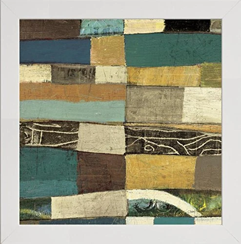 Frame Company Watson Range Eileen IV Blue by Cheryl Warrick, Photo Frame - 60 x 60 cm, White