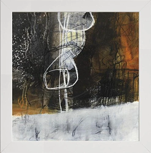 Frame Company Watson Range Abstract Pebble V by Jane Davies, Photo Frame - 60 x 60 cm, White