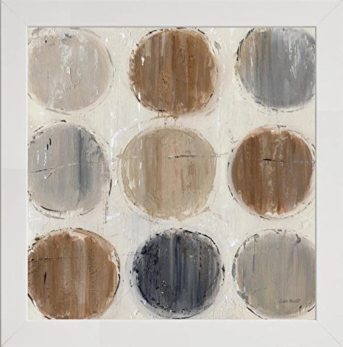 Frame Company Watson Range Abstract Balance VIII by Lisa Audit, Photo Frame - 60 x 60 cm, White