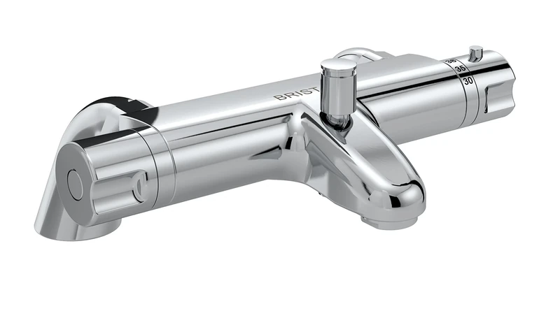 Bristan AS2 THBSM C Assure TMV2 Thermostatic Bath Shower Mixer, Chrome