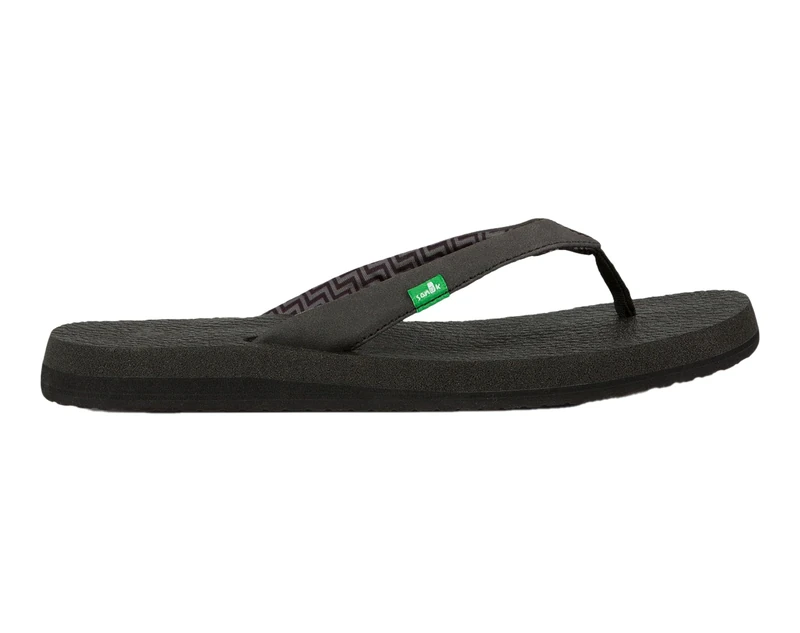 Sanuk Women's Yoga Serenity 4 Flip Flop, Black, 7 UK