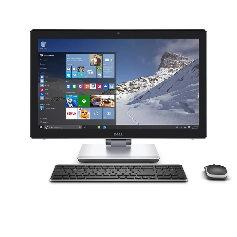 Dell Inspiron 24 7000 Series Touchscreen All In One Desktop (Intel Core i5 Processor, 8GB RAM, 1TB HDD + 32GB SSD, 4GB Nvidia 940M Graphics, 23.8" Full HD TrueLife Touch Display with 3D Camera)