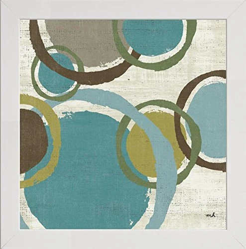 Frame Company Watson Range VIntage Bubbles II by Moira Hershey, Photo Frame - 60 x 60 cm, White