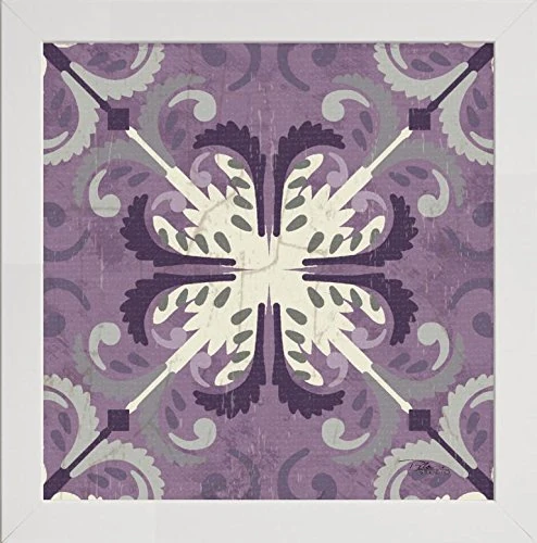 Frame Company Watson Range Lavender Glow Square III by Pela Studio, Photo Frame - 60 x 60 cm, White