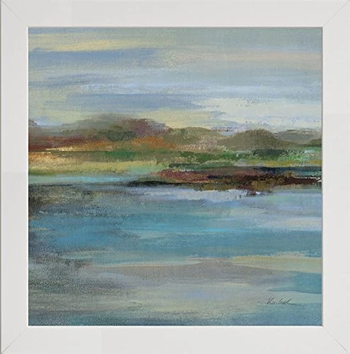 Frame Company Watson Range Northern Shore Square I by Silvia Vassileva, Photo Frame - 60 x 60 cm, White