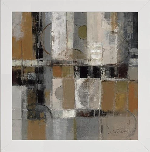 Frame Company Watson Range Circles and Squares by Silvia Vassileva, Photo Frame - 60 x 60 cm, White