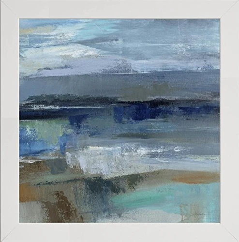 Frame Company Watson Range Wave Crop II by Silvia Vassileva, Photo Frame - 60 x 60 cm, White