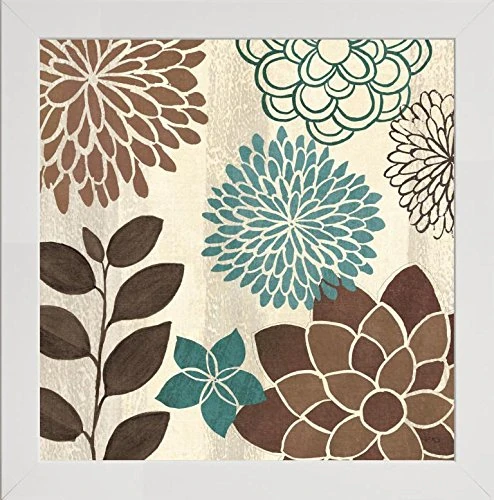 Frame Company Watson Range Abstract Garden I by Veronique Charron, Photo Frame - 60 x 60 cm, White