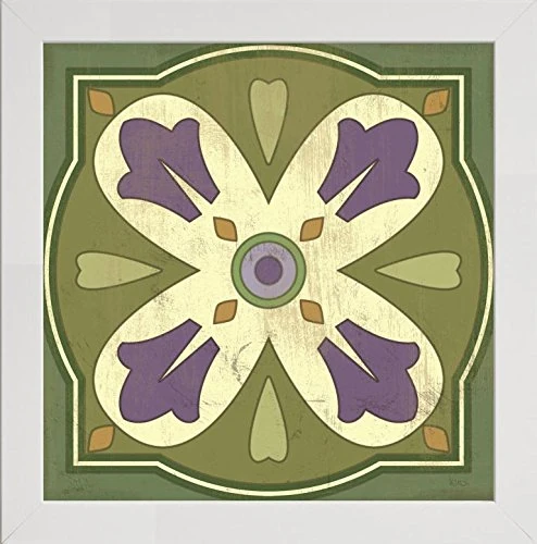 Frame Company Watson Range Fresh Herbs Tile III by Veronique Charron, Photo Frame - 60 x 60 cm, White