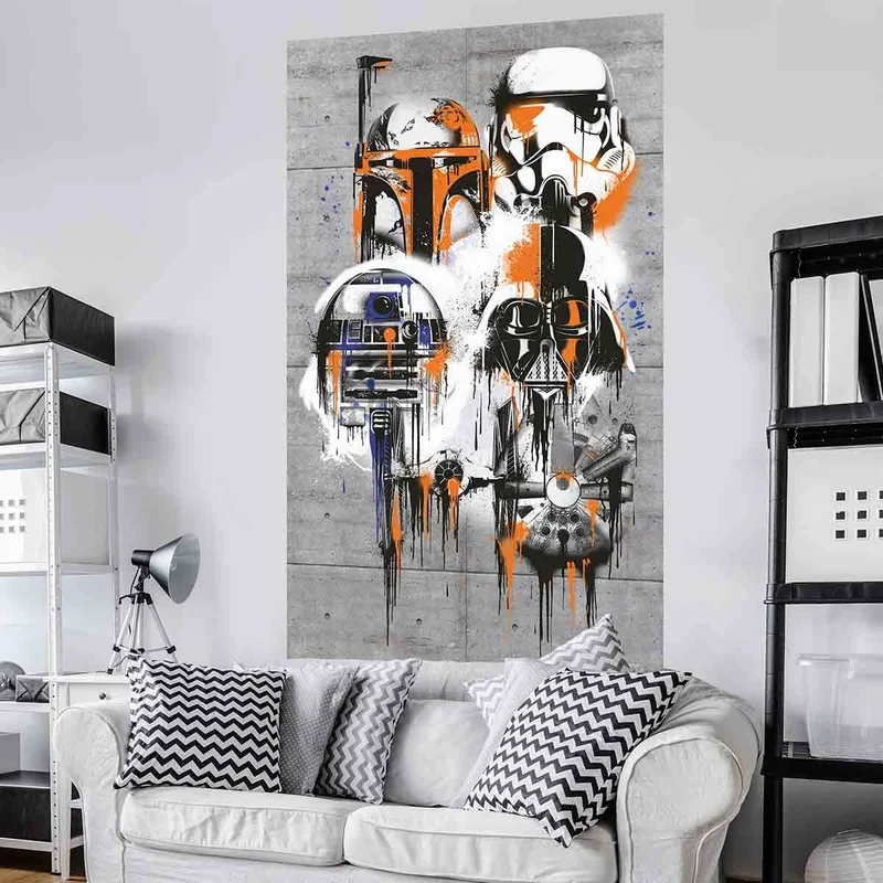 Komar VD-022 "Celebrate The Galaxy" Star Wars Wallpaper - Multi-Colour