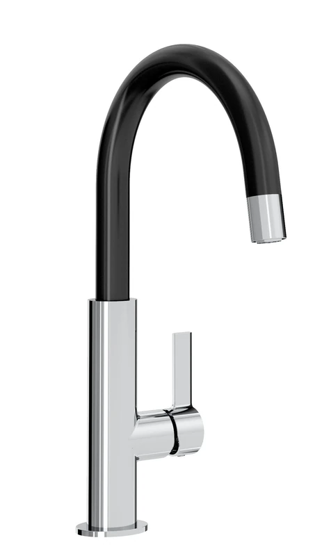 Bristan MLB SNK BLK Melba Kitchen Sink Mixer Tap with Swivel Spout, Black