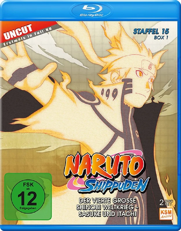 Naruto Shippuden - Staffel 15 - Box 1 - Uncut [Blu-ray] [2007]