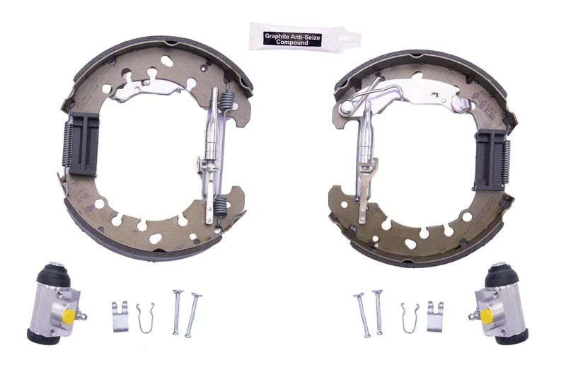 HELLA 8DB 355 022-971 Brake Shoe Set - R1344 - for e.g. CITROEN / FIAT / PEUGEOT - Image 1
