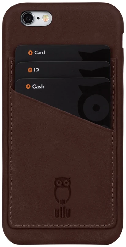 ullu UWL6PPL16 Premium Leather Wallet Case for iPhone 6/6S Plus-Oldie