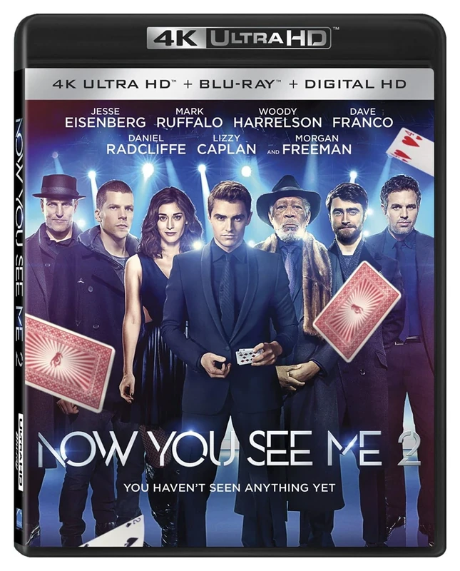 Now You See Me 2 [4K Ultra HD + Blu-ray + Digital HD] [NTSC]