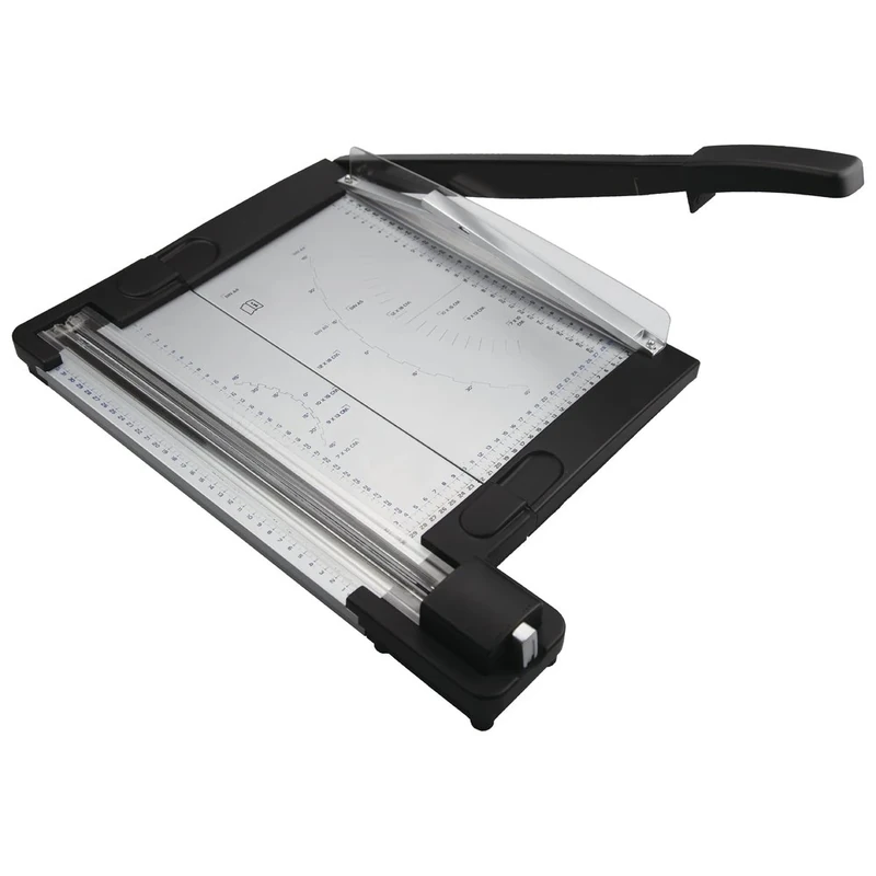 Rayher Guillotine Paper Cutter and Rotary Trimmer with Straight Cut, Wave Cut and Perforation Blade, 39x54.3cm, 69133000