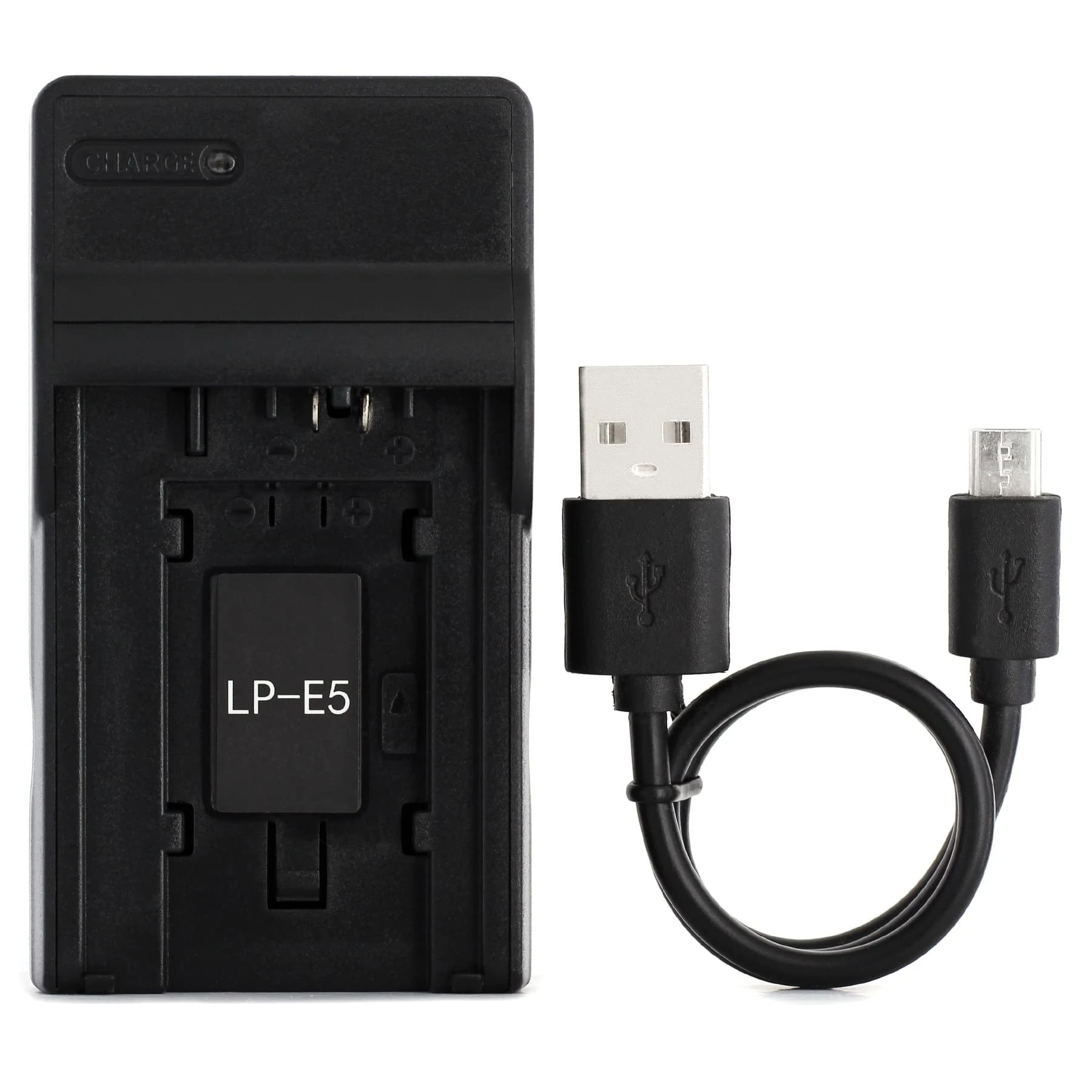 Norifon LP-E5 USB Charger for Canon EOS 1000D, EOS 450D, EOS 500D, EOS Kiss F, EOS Kiss X2, X3, EOS Rebel T1i, XS, Xsi Camera and More