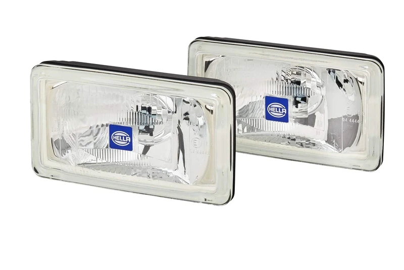 HELLA 1FB 005 860-631 Halogen-Spotlight Set - Comet 450 - 12V - Reference number: 17.5 - mounting - Lens Colour: White - 4-pin connector - left/right - Kit - Quantity: 2