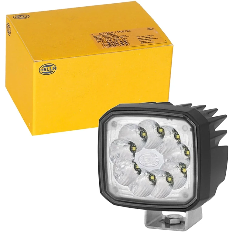 HELLA 1GA 995 606-021 LED-Worklight - Ultra Beam Gen. II - 24/12V - 4400lm - mounting/Bolted - Swivelling Mounting Bracket - Spot illumination - Plug: DEUTSCH plug