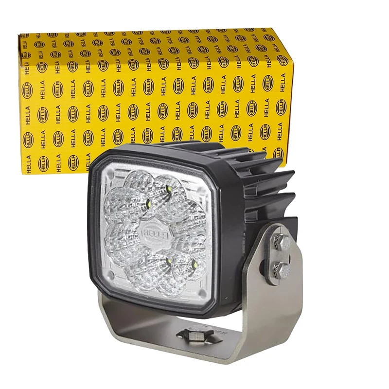 HELLA 1GA 995 606-081 LED-Worklight - Ultra Beam Gen. II - 24/12V - 4400lm - Screw Connection/mounting - Swivelling Mounting Bracket - Long-range illumination - Plug: DEUTSCH plug