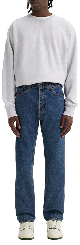 Levi's Men's 505 Regular Fit Jeans, Stonewash Stretch, 30W / 30L