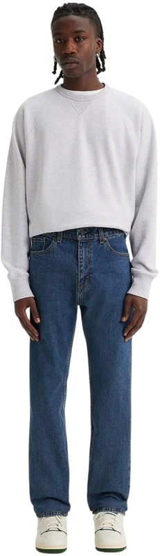 Levi's Men's 505 Regular Fit Jeans, Stonewash Stretch, 36W / 30L