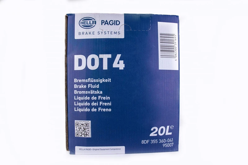 HELLA 8DF 355 360-041 Brake Fluid 95007 - DOT 4 - Canister - 20L