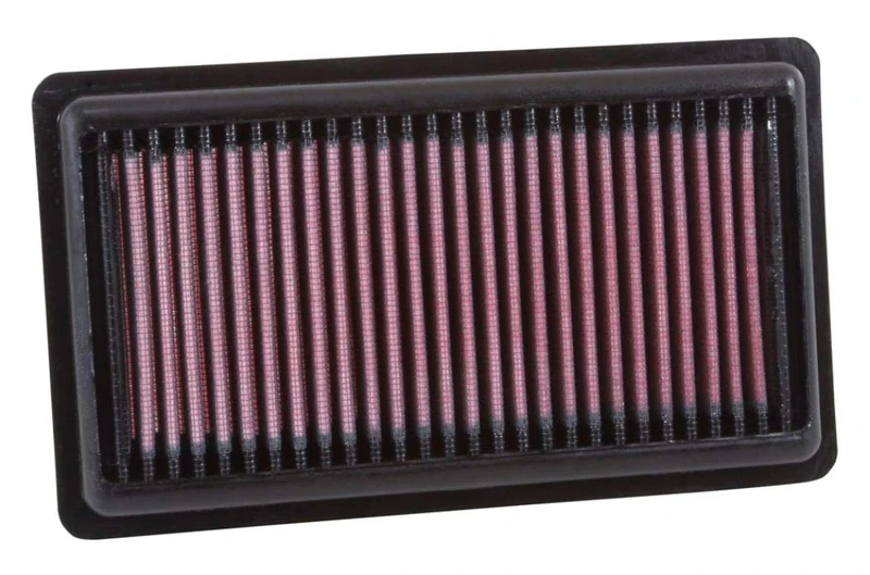 K&N Air Filter Compatible with Fiat 500 & Panda 0.9 Excl. Turbo 2012- (33-3046), Red
