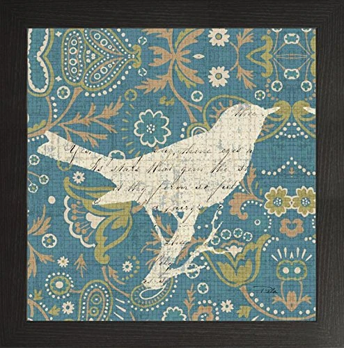 Frame Company Watson Range Bohemian Nature Square II, Frame - 20 x 20 Inches, Black