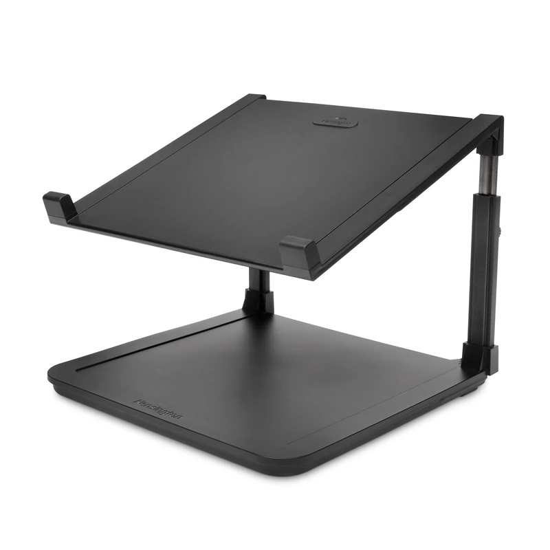 Kensington Laptop Riser - Ergonomic Laptop Stand for Home Office (up to 15.6 inch) with Anti-Skid Design, Security Slot and SmartFit System (K52783WW), Black