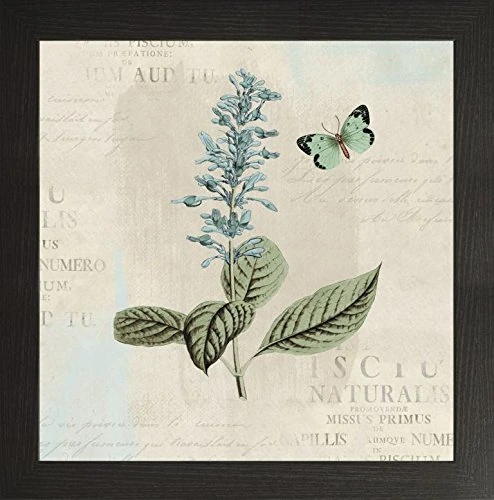 Frame Company Watson Range En Bleu VI by Katie Pertiet, Frame - 60 x 60 cm, Black